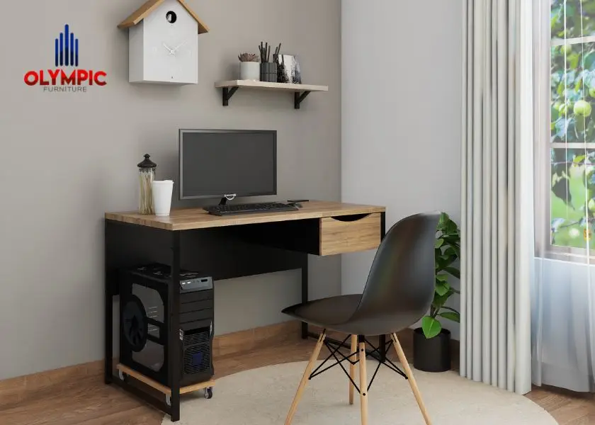 Meja Belajar Minimalis MT HICKORY Olympic Furniture